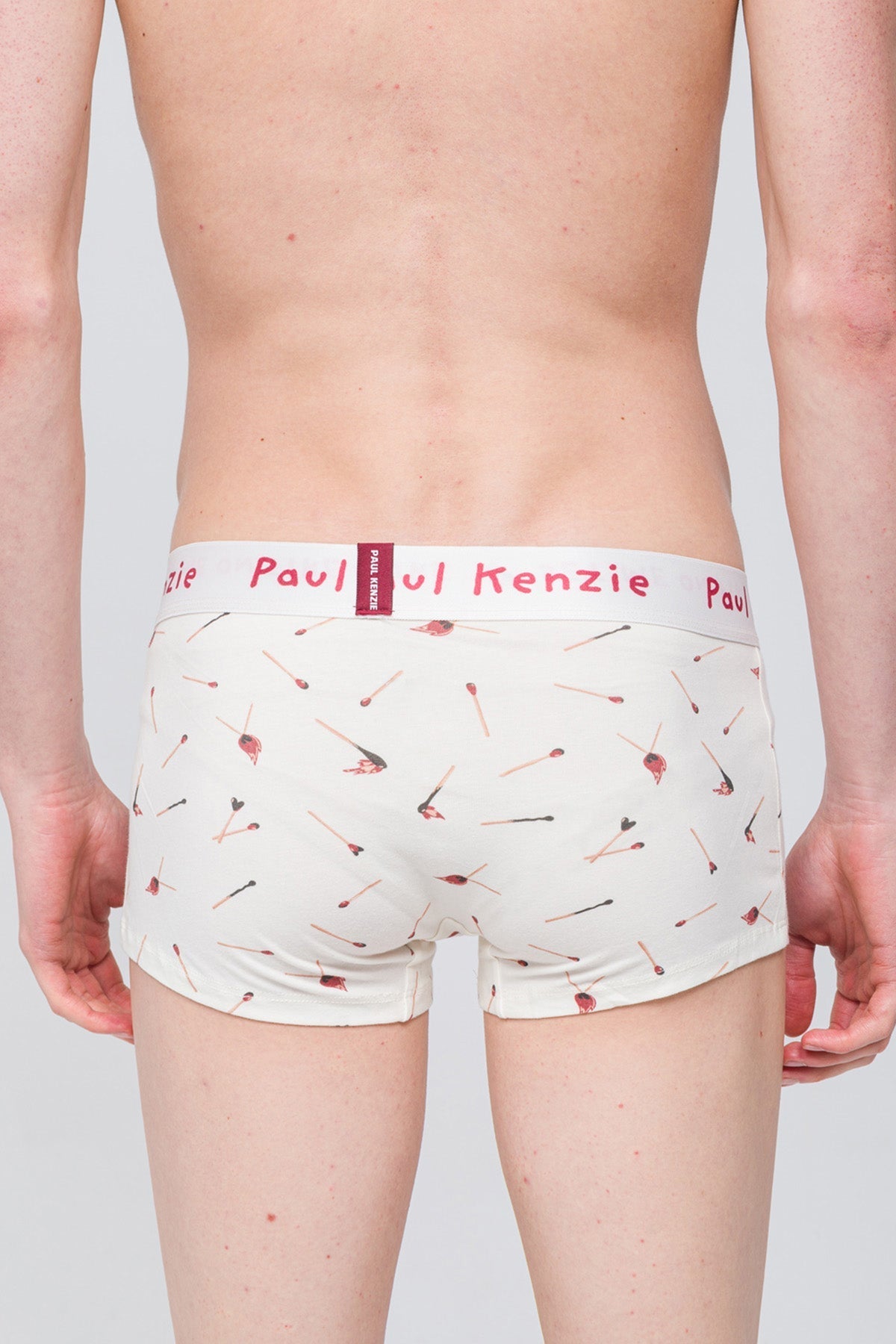 Desenli Erkek Trunk Boxer Valentine Collection Perfect Match - 4