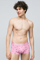 Desenli Erkek Trunk Boxer Chili - 0