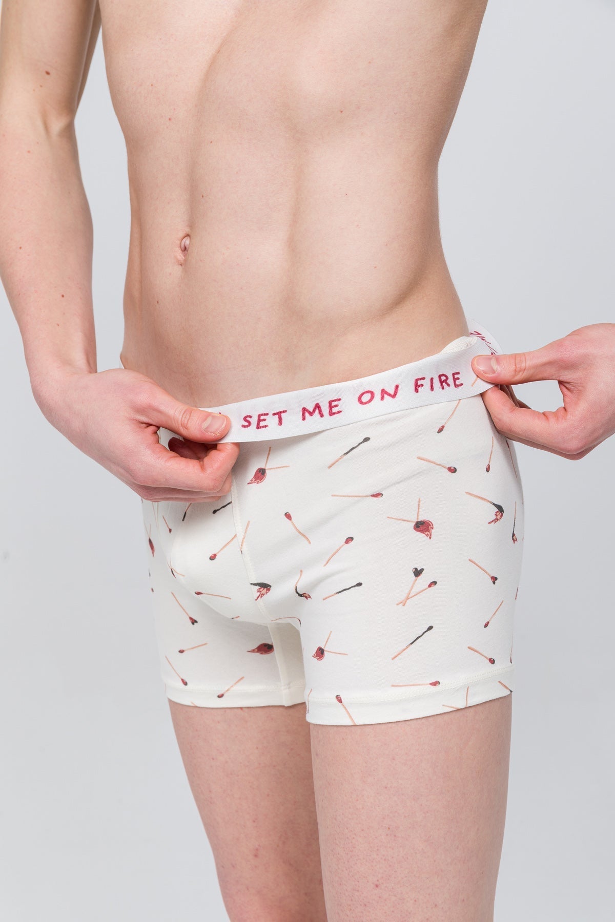 Desenli Erkek Boxer Valentine Collection Perfect Match - 4