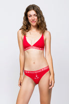 Valentine Collection Kadın String Külot I Love My Gf/Bf - 0