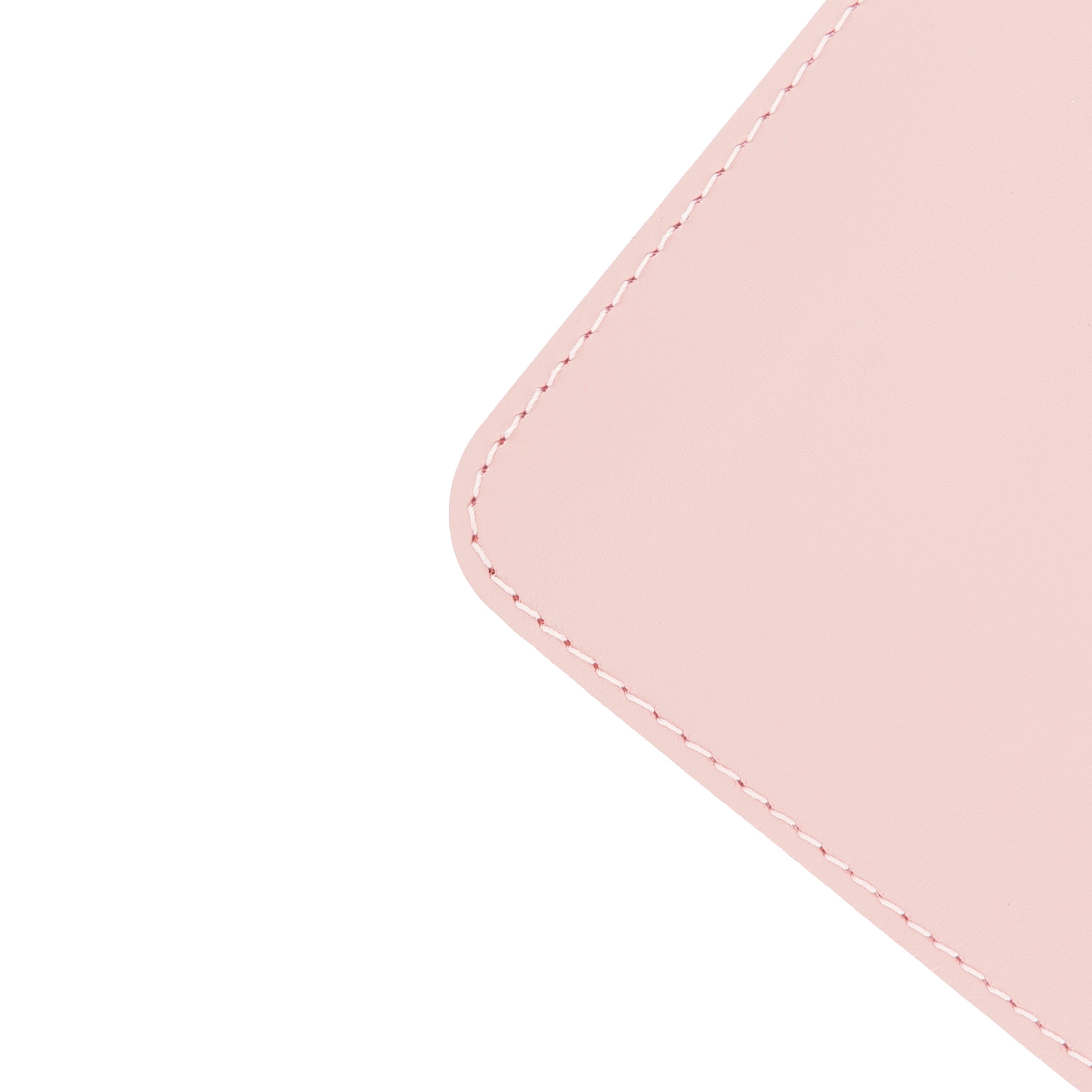 Still & Silent – Pink Gerçek Deri Desk Mat Macbook Altlığı - 4