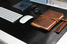 Still & Silent – Charcoal Gerçek Deri Masa Matı Macbook Altlığı - 3