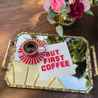 But First Coffee Desenli Love Bird Kokteyl Peçete ( 1 Adet Yeni ) - 0
