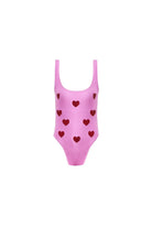 Amora Pink Kids Swimsuit - 0