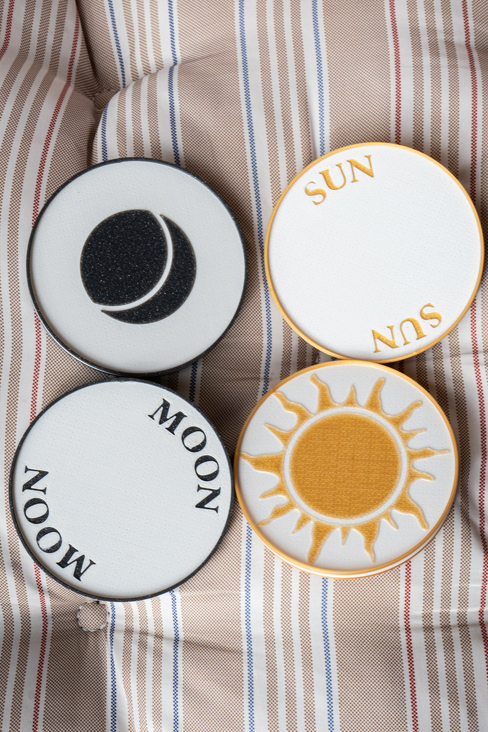 Sun & Moon Bardak Altlığı Seti - 7