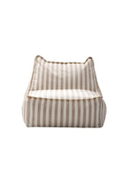 Doly Gri Beyaz Koltuk | İç & Dış Mekân Konforunu Buluşturan Minimalist Lounger - 0