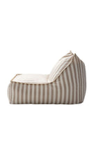 Doly Gri Beyaz Koltuk | İç & Dış Mekân Konforunu Buluşturan Minimalist Lounger - 2