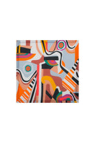Delta Linen Abstract Printed Napkin (Set Of 4) Sunset - 1