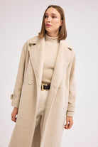 Bej Uzun Yünlü Kaban - 5
