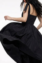 Limited Edition Orchid - Siyah Midi Elbise - 5