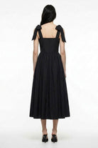 Limited Edition Orchid - Siyah Midi Elbise - 8
