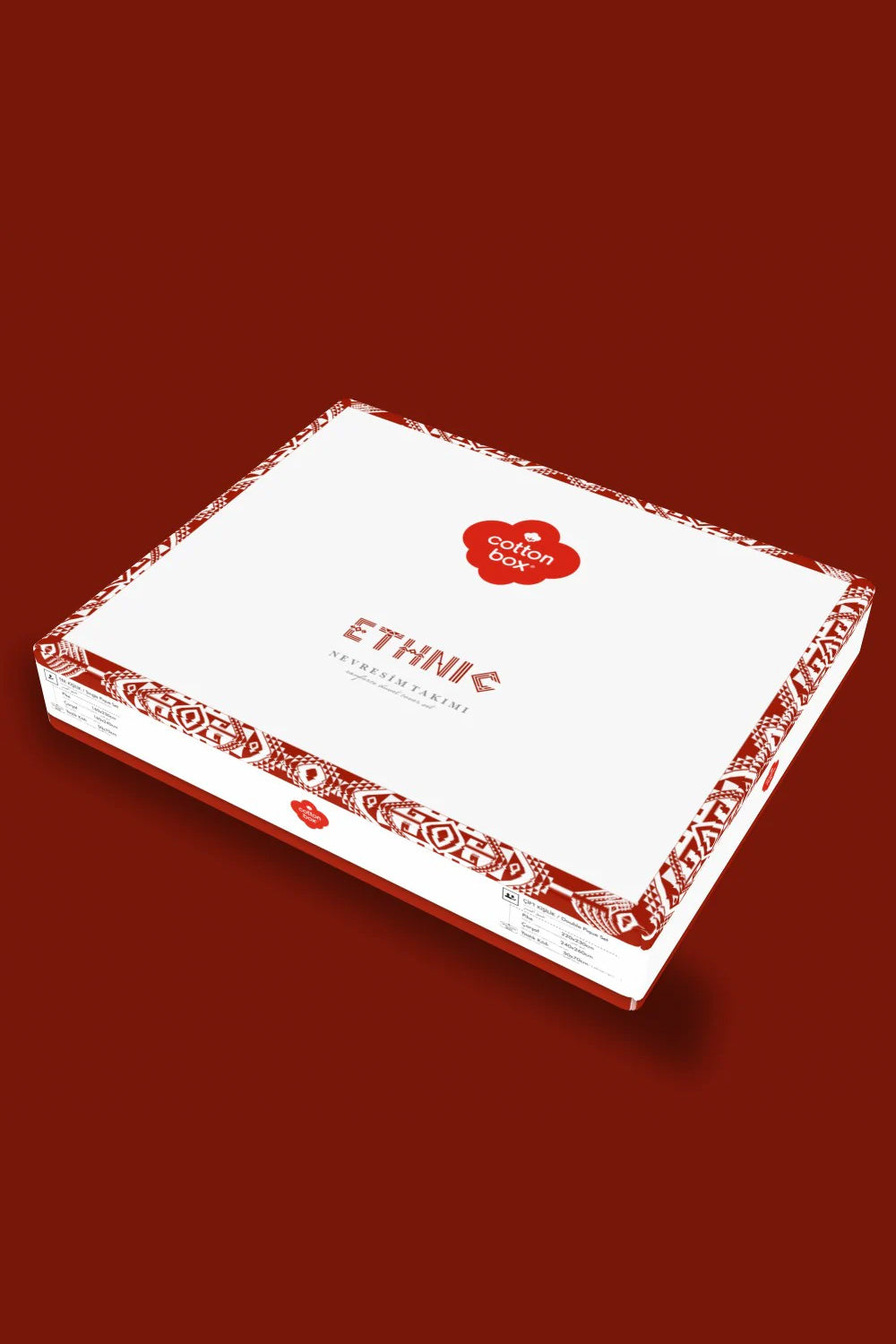 Ethnic Çift Kişilik Nevresim Takımı Dakota Gri - 2