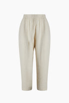 Crinkle Linen Slouchy Pantolon - 1