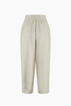 Crinkle Linen Slouchy Pantolon - 2