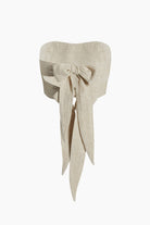 Keten Bandeau Bluz - 4