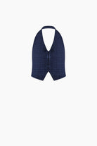 Keten Navy Yelek - 3