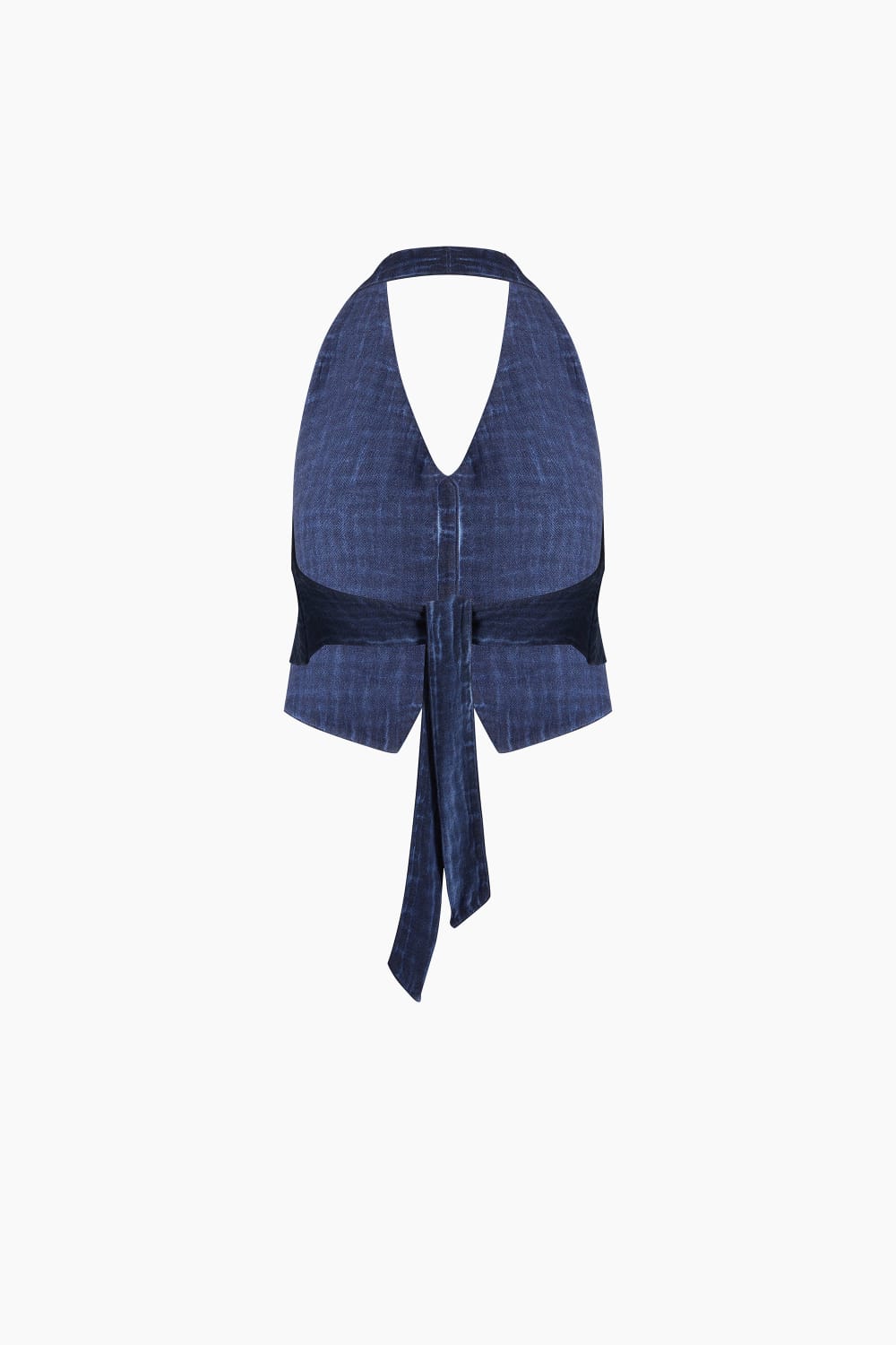 Keten Navy Yelek - 4