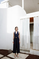 Keten Navy Yelek - 5