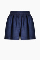 Keten Navy Şort - 3
