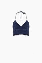 Keten Navy Büstiyer - 2