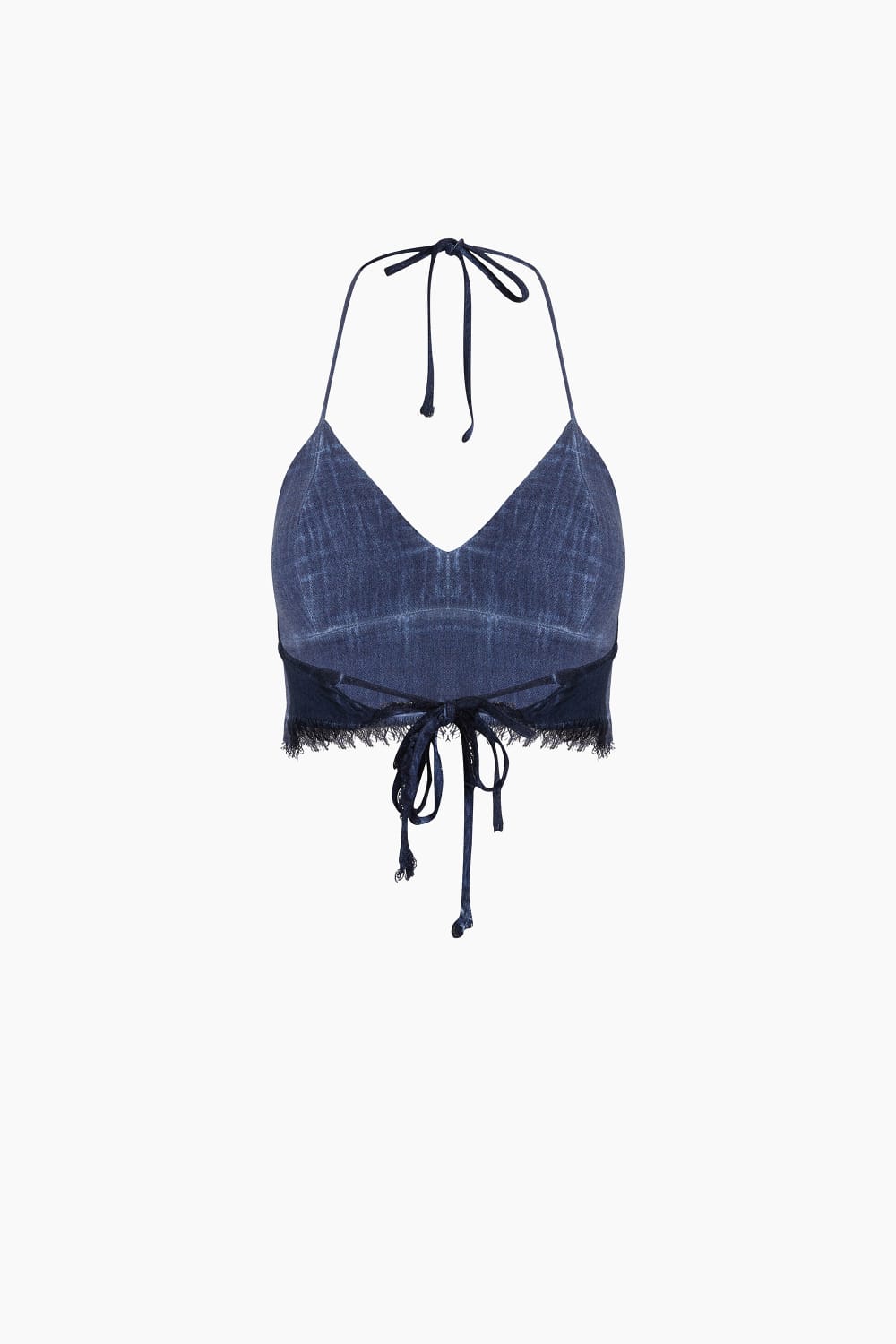 Keten Navy Büstiyer - 3