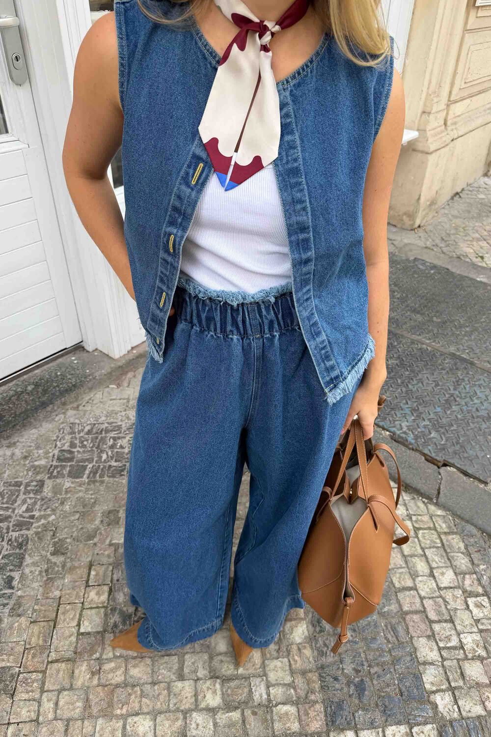 Denim Yelek - 0