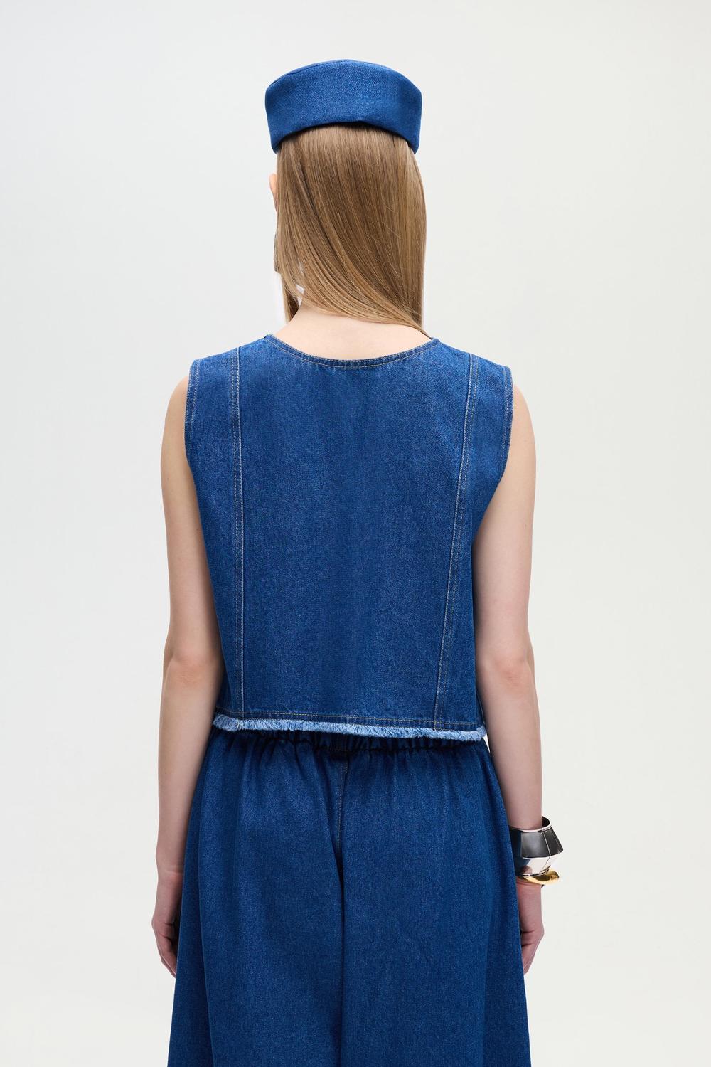 Denim Yelek - 3