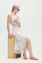 Kenevir Halter Yaka Elbise - 4