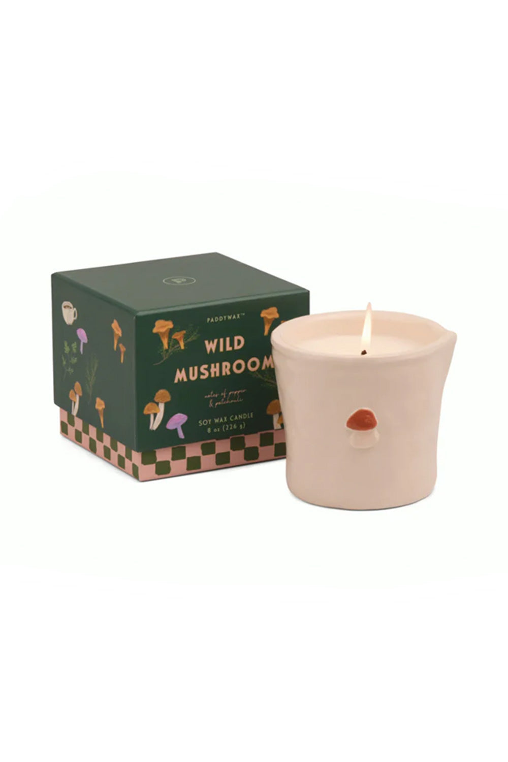 Bistro Range Seramik Candle - Mushroom 226 Gr. Mum - 0