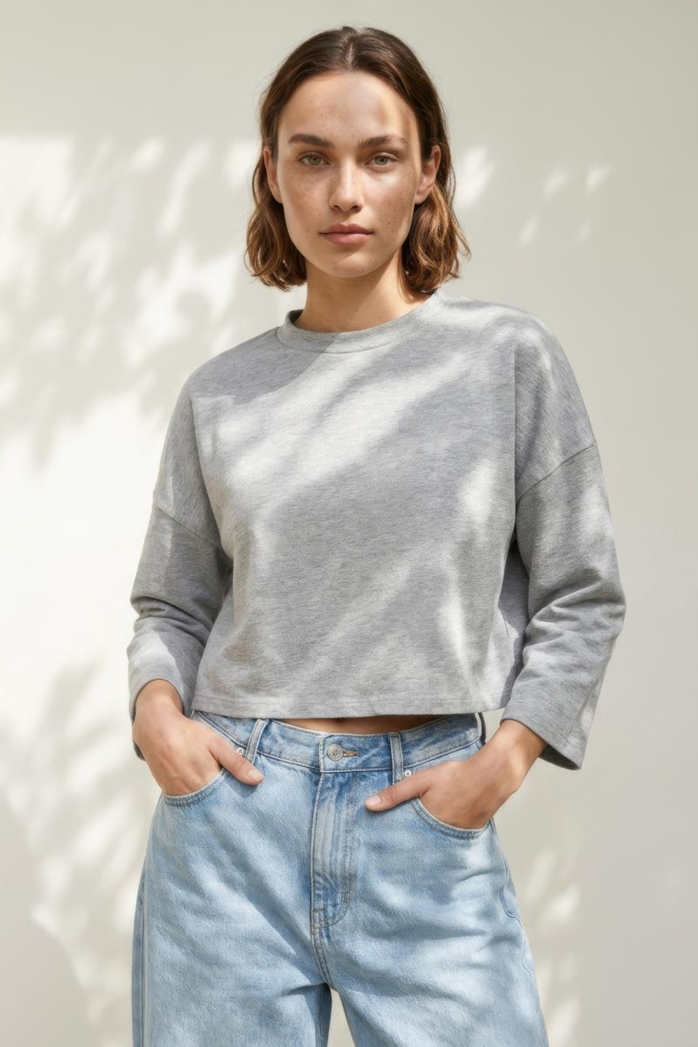 Capetown Sweatshirt Gri - 0