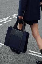 Navy Canvas Tote Bag - 0