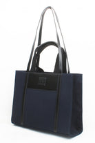Navy Canvas Tote Bag - 4