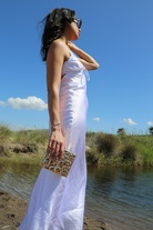 Vera Altın Renk Clutch, El Çantası - 2
