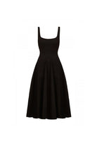 Poplin Midi Elbise - 1