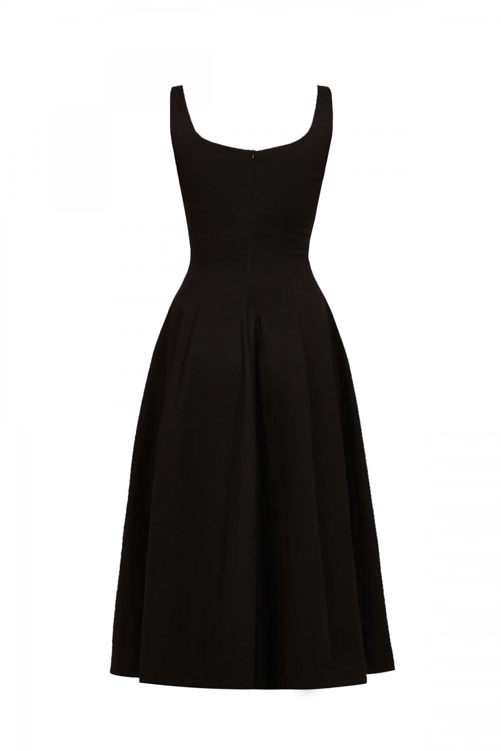 Poplin Midi Elbise - 8