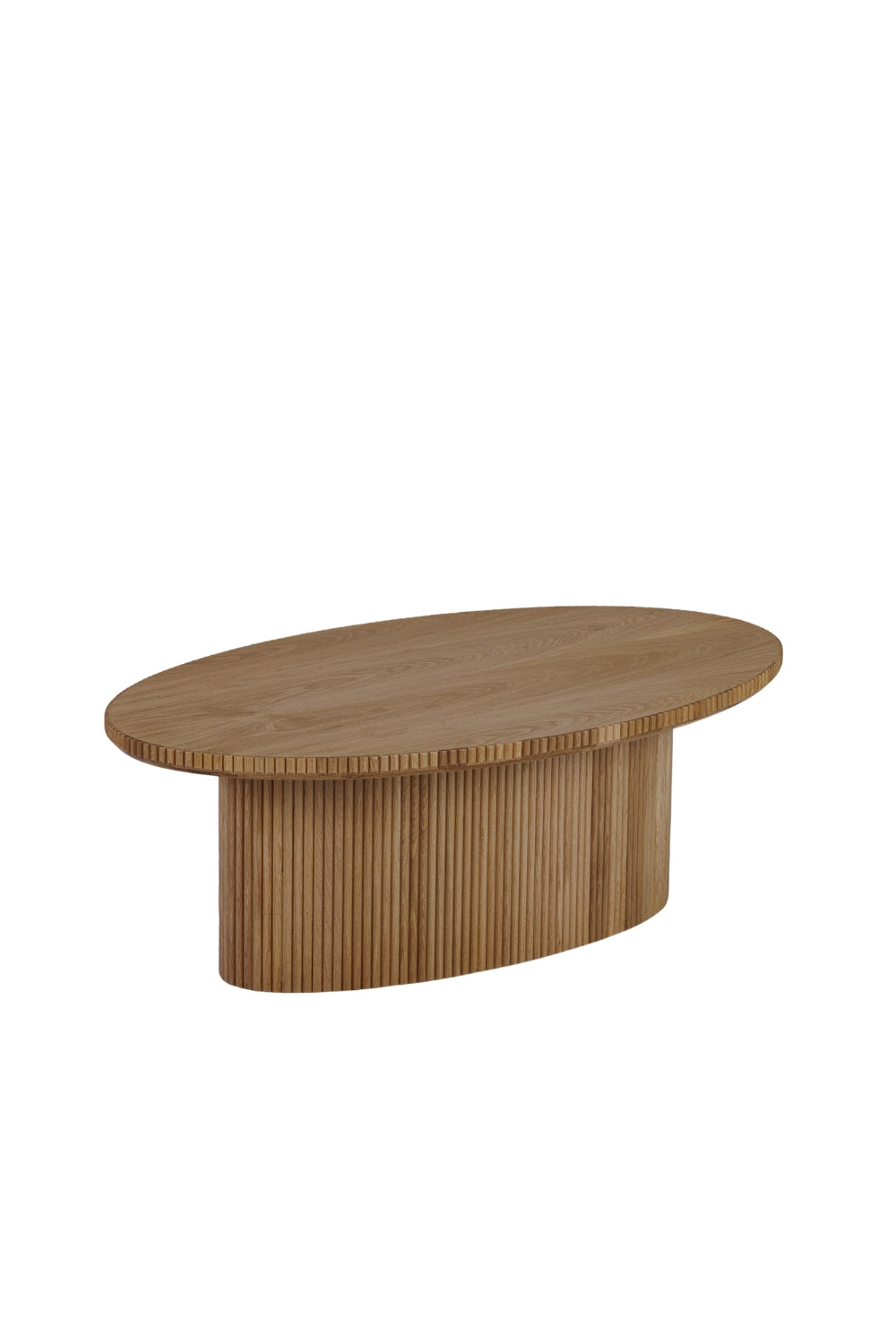 Fuga Ahşap Oval Sehpa 120 Cm - 2