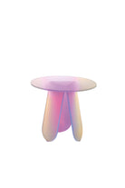 Shimmer Renkli Cam Sehpa ⌀52cm - 3