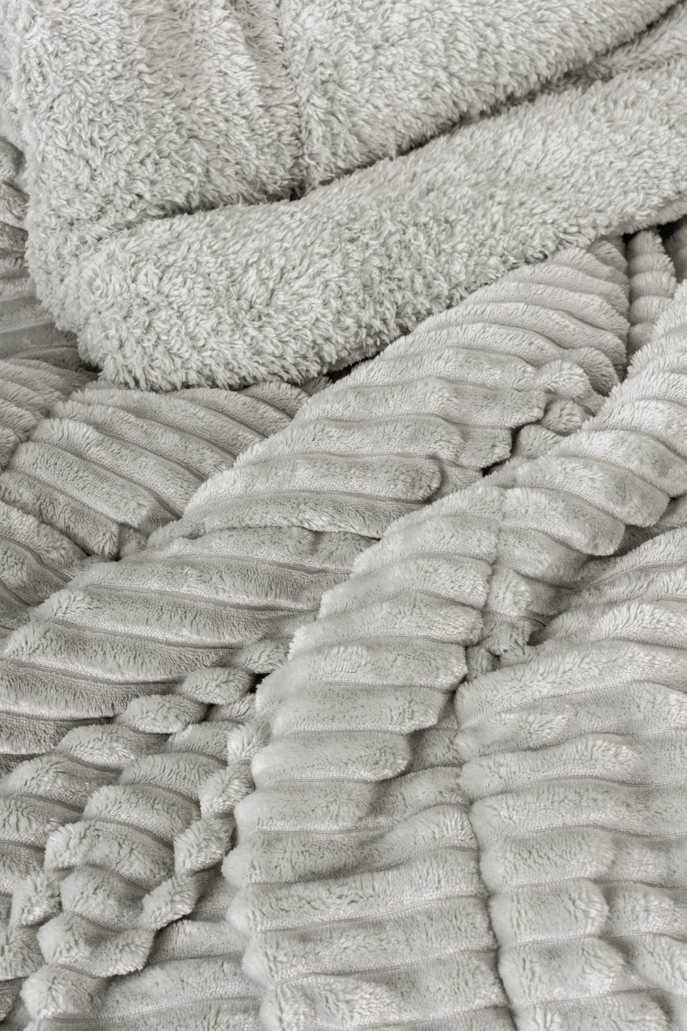 Wave Çift Kişilik Yorgan Gri 195x215 Cm - 1