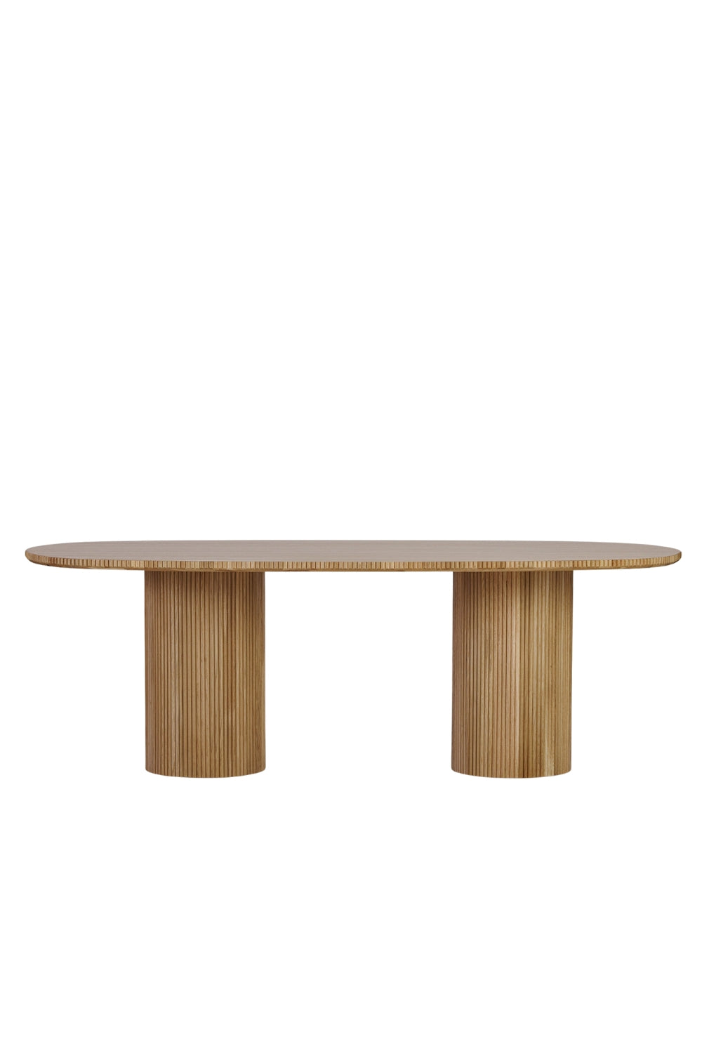 Fuga Ahşap Oval Yemek Masası 180 Cm - 0
