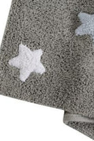 Stars Tricolor Halı Gri/ Mavi-Beyaz-Sarı - 3