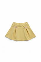Kurdela Detaylı Etek - Butter Yellow - 3