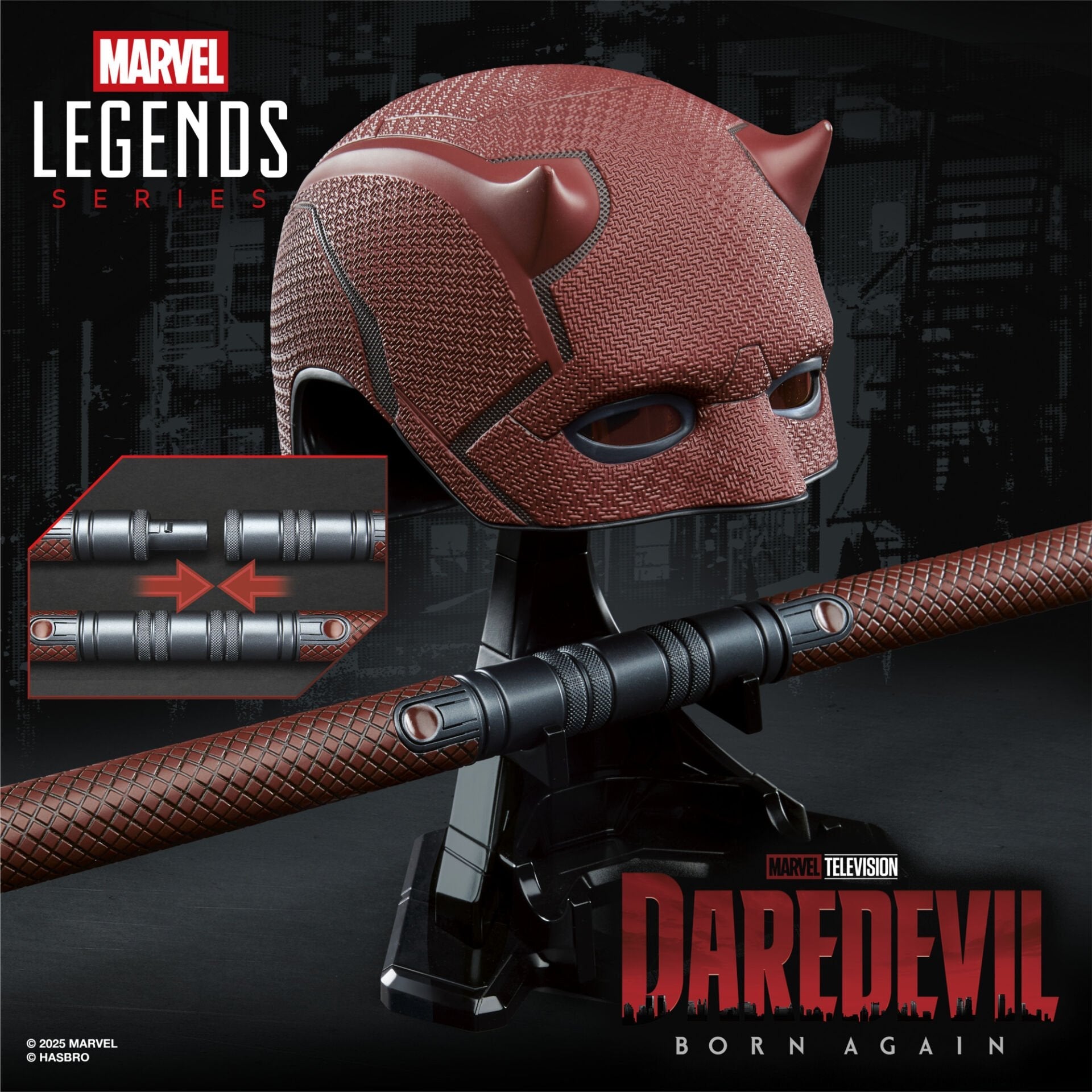 Marvel Legends Daredevil: Born Again Premium Maske Ve Cop - 5