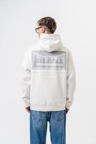 Erkek Da Vinci Baskılı Kapüşonlu Oversize Hoodie Ekru - 1
