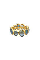 Tara London Blue Topaz Gümüş Yüzük - 0