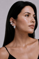 Cora Silver Gümüş Düz Earcuff - 1