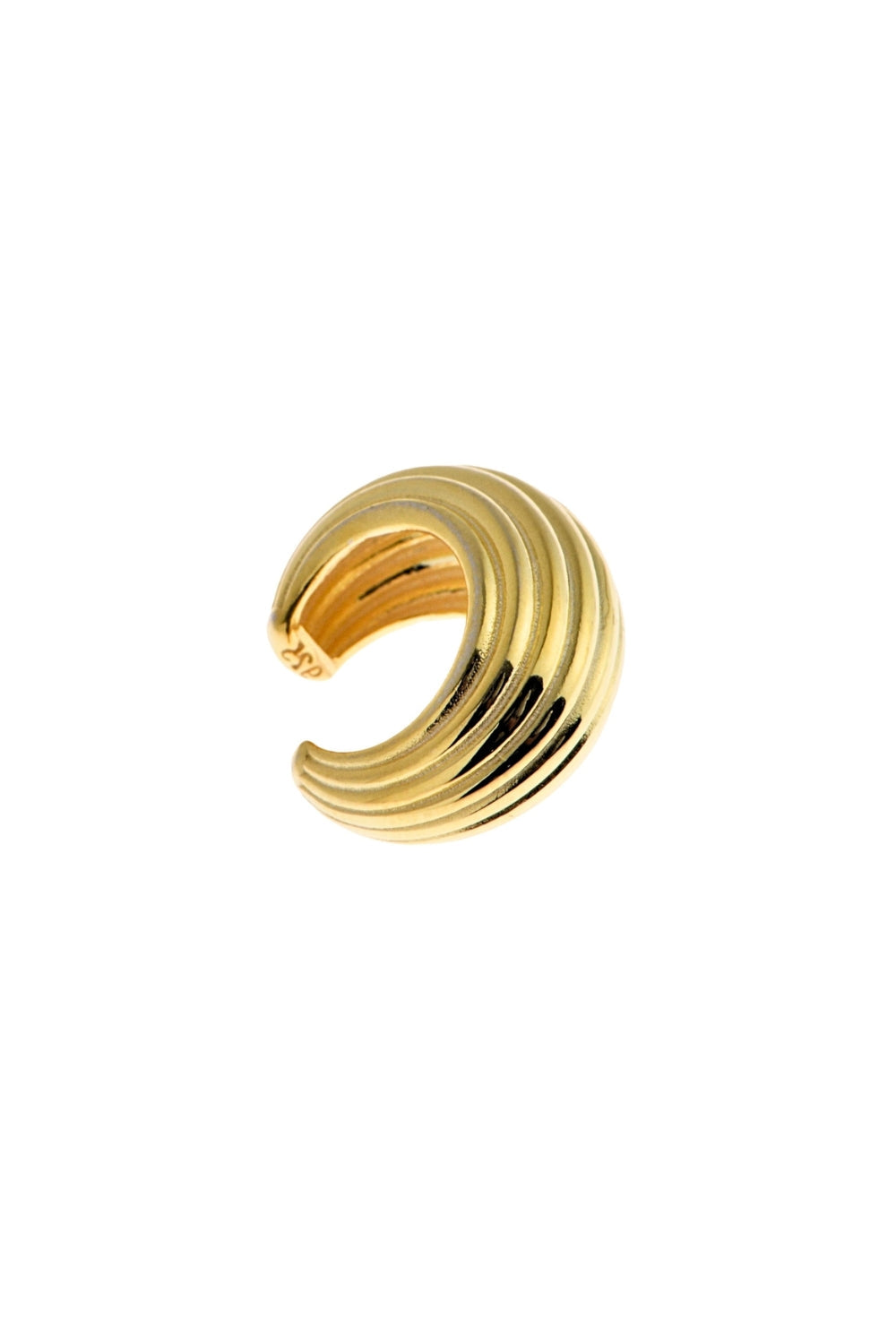 Leila Gold Gümüş Kalın Earcuff - 0