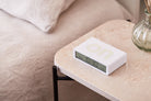 Flip Klasik Şarj Edilebilir Alarm Saat Beyaz - 4