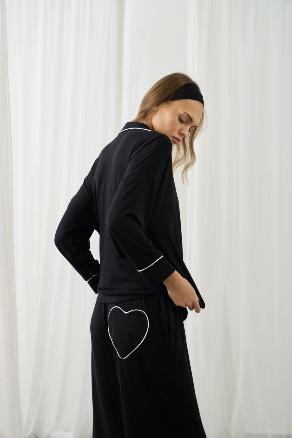 Liquide Amour Pyjama Top & Pants Set - 1