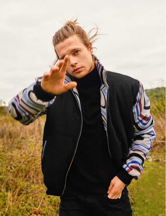 Psychedelic Feelings Bomber Jacket - 1