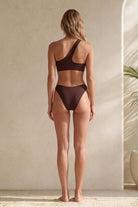 Terra One Shoulder Earth Brown Bikini - 3
